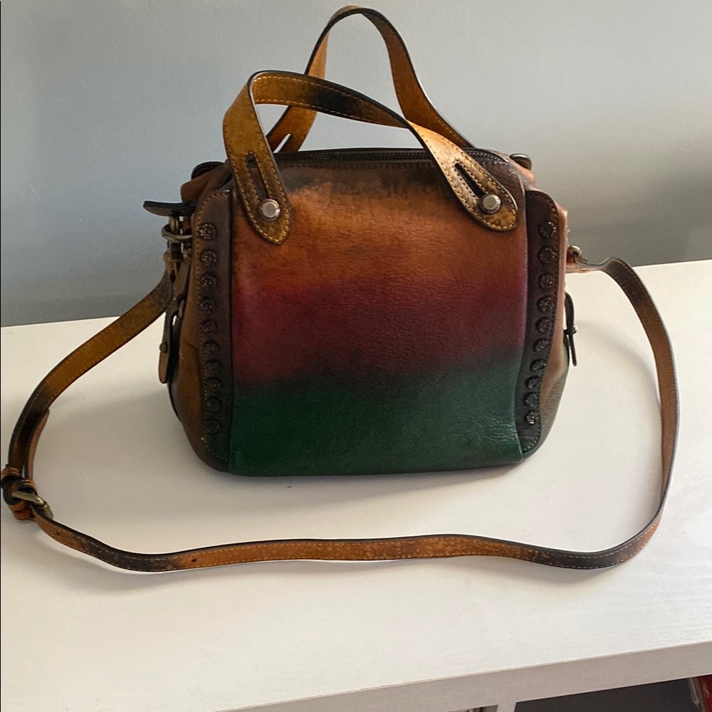 Multicolor Leather Handbag